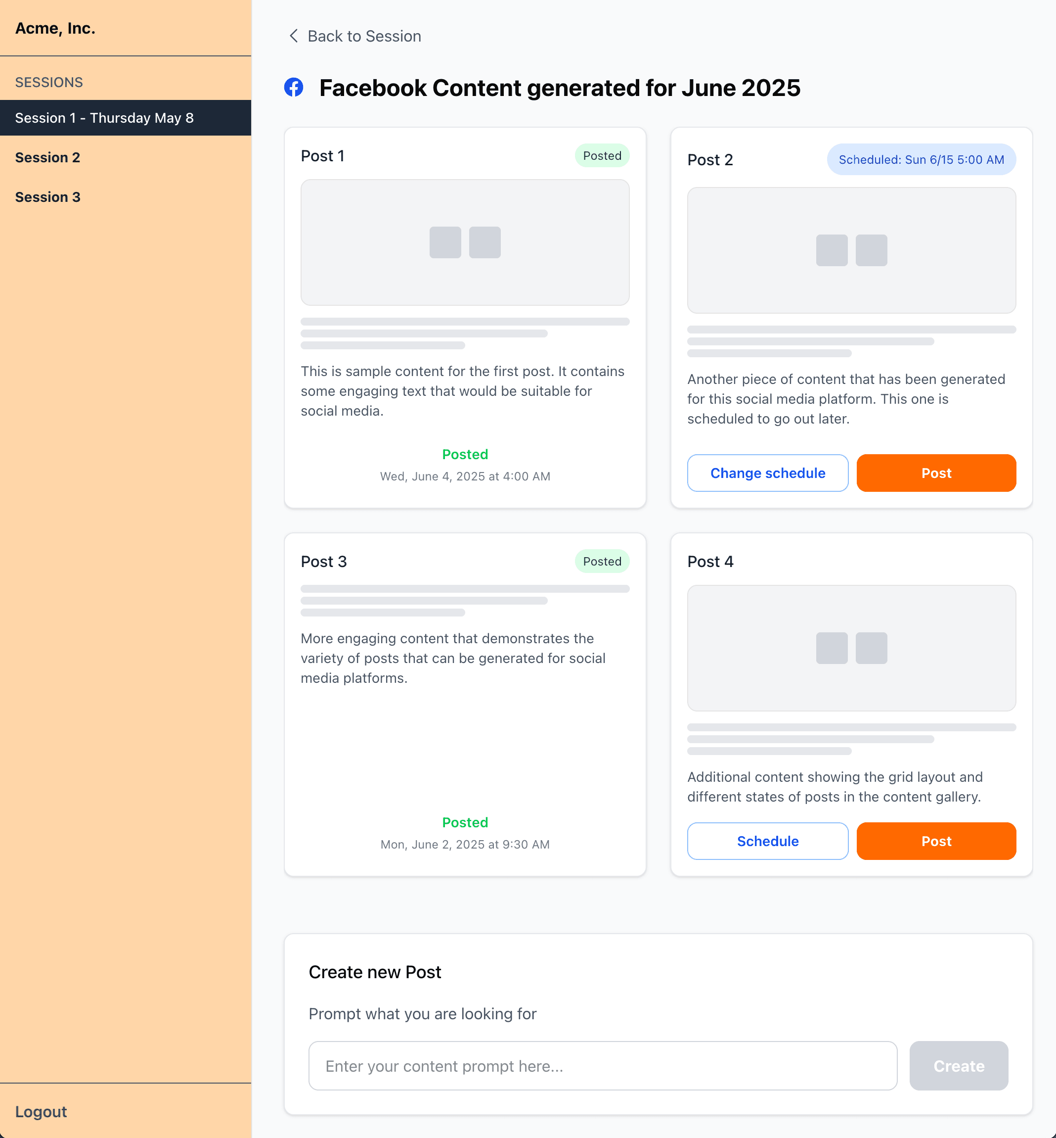 WeRecord Dashboard